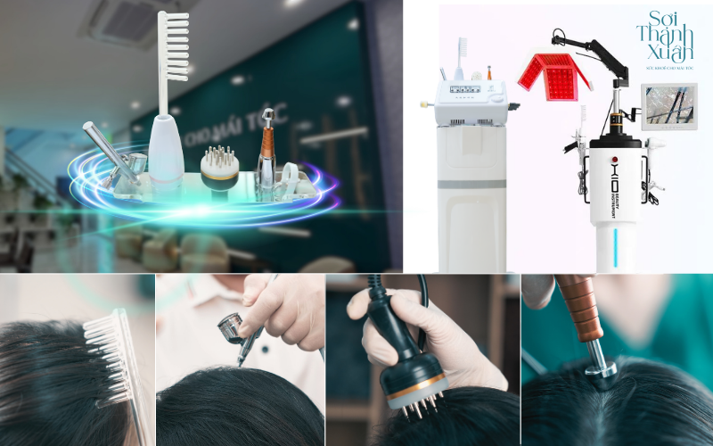 Quy trình trị tóc bạc tại Sợi Thanh Xuân